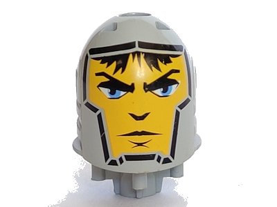LEGO onderdeel Large Figure Head with Jayko Pattern (bb0153pb02)