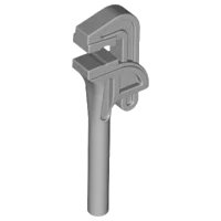 LEGO onderdeel Minifigure, Utensil Tool Pipe Wrench (x93)