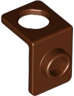 LEGO part Minifigure Neck Bracket with Back Stud - Thin Back Wall 42446