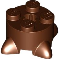 LEGO part Brick Round 2 x 2 Special with Roots 5256