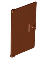 LEGO onderdeel Door 1 x 4 x 6 with Stud Handle 60616