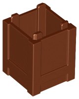 LEGO onderdeel Container, Box 2 x 2 x 2 - Top Opening 61780