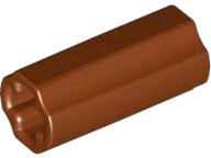 LEGO onderdeel Technic, Axle Connector 2L (Smooth with x Hole + Orientation) 6538c