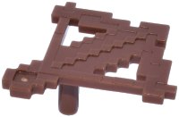 LEGO part Minifigure, Weapon Crossbow with Arrow Pixelated (Minecraft) 65510