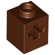 LEGO part Technic Brick 1 x 1 with Axle Hole 73230