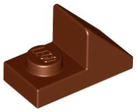 LEGO onderdeel Slope 45 2 x 1 with 2/3 Cutout 92946