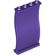 LEGO part Panel 1 x 4 x 6 Wavy 34732