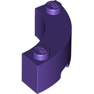 LEGO part Brick Round Corner 3 x 3 Macaroni with 2 Studs 5152