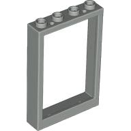 LEGO part Fenster 1 x 4 x 5 mit hohlen Noppen 2493b