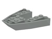 LEGO onderdeel Boot, Boegzijde Steen 6 x 6 x 1 2626