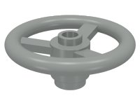 LEGO onderdeel Technic, Stuurwiel Klein, 3 Studs Diameter 2819