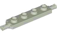 LEGO onderdeel Plaat, Gewijzigd 1 x 4 met Wielen Houder 2926