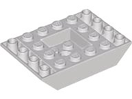 Schräge, Inversée 45 6 x 4 Double avec Centre Encastré, numéro de pièce LEGO 30183