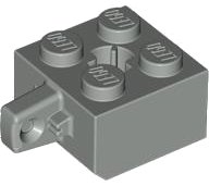 LEGO part Stein Bisagra 2 x 2 con Cierre, 1 Dedo Vertical y Orificio de Eje 30389b