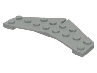 LEGO part Wedge, Plate 4 x 8 Tail 3474