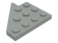 LEGO part Wedge, Plate 4 x 4 Wing Right 3935