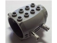 LEGO part Engine, Large with 4 Fixed Rotatable Pins 43121c04