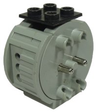 LEGO onderdeel Electric 4.5V 3 C-Cell Battery Box Polarity Switch 2 x 4 4352