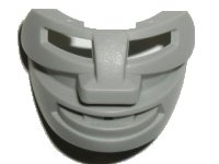 LEGO part Sports Hockey Mask 2 with Smile and 2 Teeth 44855a