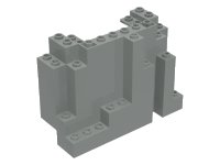 LEGO part Rock Panel 4 x 10 x 6 Rectangular (BURP) 6082