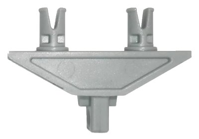LEGO part Hinge 1 x 4 Triangle with Two Pins, Locking 1 Finger (x277)