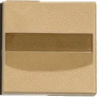 LEGO part Fliese 2 x 2 mit Mittelnougat Rechteck und Mittelbräunlich Gebogener Streifen Muster (Mona Lisa Lippen) 3068pb2483