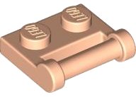 LEGO part Plate, Modified 1 x 2 with Bar Handle on Side - Closed Ends 48336