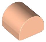 LEGO part Slope, Curved 1 x 1 x 2/3 Double 49307