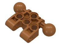LEGO onderdeel Bionicle Vahki Torso Lower Section with 2 Ball Joint and 4 Pin Holes 47330
