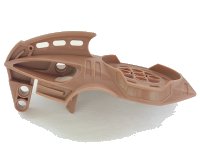 LEGO onderdeel Bionicle Visorak Head with 7 Pin Holes and Axle Hole (Roporak) 50909