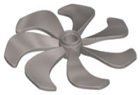 LEGO part Propeller 7 Blade 6 Diameter 87751
