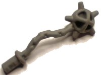 LEGO part Minifigure, Weapon Spiked Flail / Mace - Flexible Rubber 93787