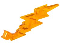 LEGO part Wave Angular Lightning Bolt with Axle Hole 2149