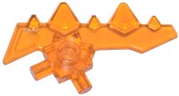 LEGO part Minifigure, Weapon Blade with Bars and 5 Spikes 23861