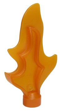 LEGO part Duplo Wave (Fire, Water, Flame) 2 x 1 x 5 with Non-Marbled Tip 51703