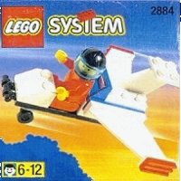 LEGO onderdeel Microlight 2884-1