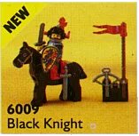 LEGO onderdeel Black Knight 6009-1