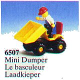 LEGO onderdeel Mini Dumper 6507-1