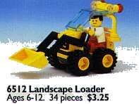 LEGO onderdeel Landscape Loader 6512-1