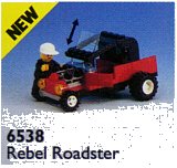 LEGO onderdeel Rebel Roadster 6538-1