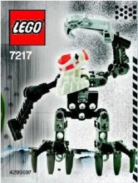 LEGO part Bad Guy (Duracell 12 pack AA Battery Promotion) {Braca} 7217-1