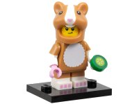 LEGO onderdeel Hamster Costume Fan, Series 27 (Complete Set with Stand and Accessories) col27-1