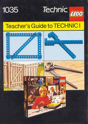 LEGO onderdeel Handleiding voor TECHNIC I (Set 1030) (1035)
