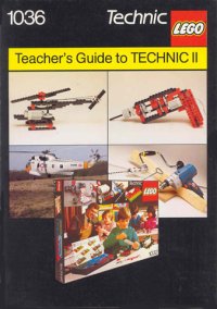 LEGO onderdeel Handleiding voor TECHNIC II (Set 1032) 1036