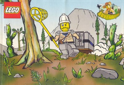 LEGO part Adventurers Mini Comic Book from Set 5914 (4133396)