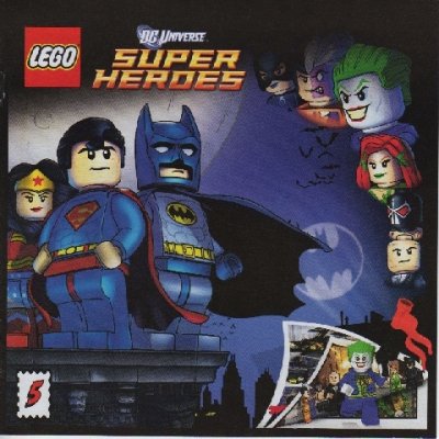 LEGO onderdeel Super Heroes Comic Book, DC Universe, Issue 5 (6004472 / 6005848) (6004472)