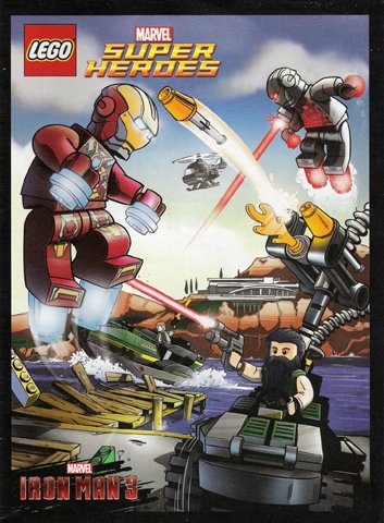 LEGO part Super Heroes Comic Book, Marvel, Iron Man 3 (6046913 / 6046915) (6046913)