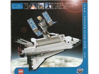 LEGO part Fact Book, Space Shuttle Discovery (7470bk01)