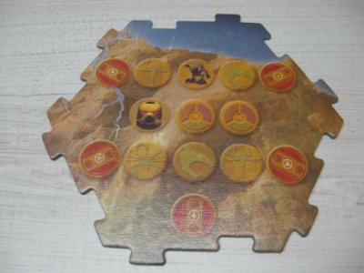 LEGO part BIONICLE Quest for Makuta: Adventure Game - Pièce de plateau de jeu 11 (00747board11)