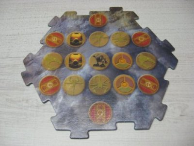 LEGO part BIONICLE Quest for Makuta: Adventure Game - Pezzo Plancia di Gioco 12 (00747board12)